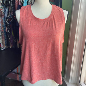 Women's Kyodan Tank Top Size L Coral Sleeveless